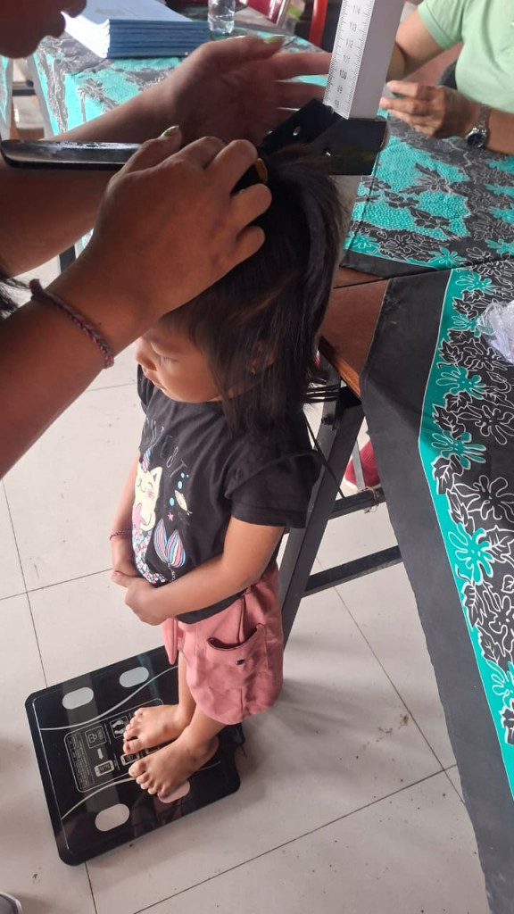 Pelaksanaan Posyandu Balita Banjar Pempatan - 16 September 2025